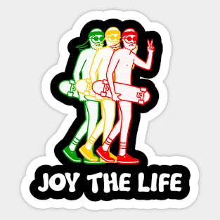 Joy the life Sticker